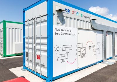 All'aeroporto di Fiumicino il più grande sistema di accumulo italiano con batterie EV usate