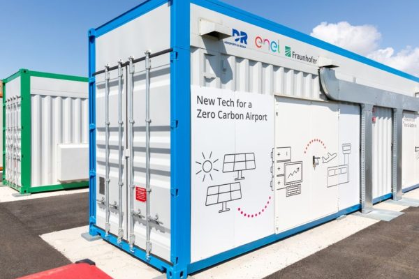 All'aeroporto di Fiumicino il più grande sistema di accumulo italiano con batterie EV usate
