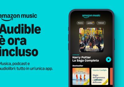 Amazon Music Unlimited si arricchisce: audiolibri Audible gratuiti per milioni di utenti italiani