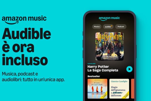 Amazon Music Unlimited si arricchisce: audiolibri Audible gratuiti per milioni di utenti italiani