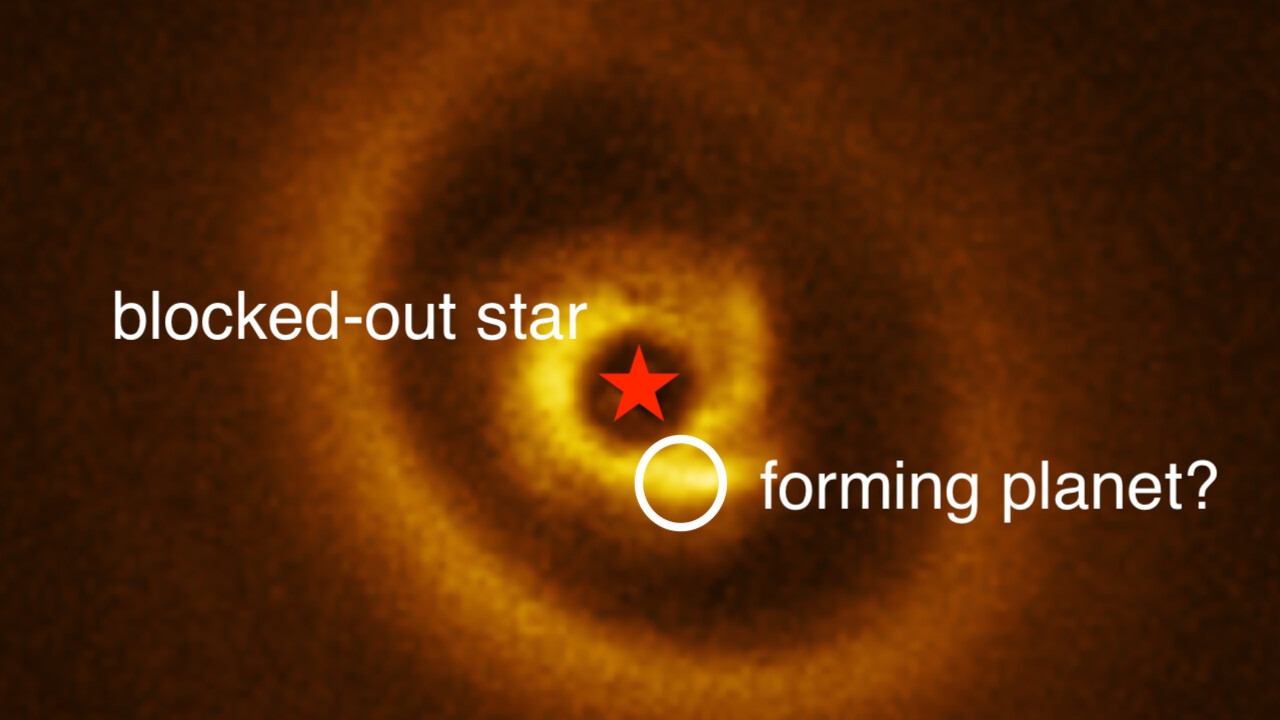 Catturata una nuova immagine della formazione di un esopianeta a 430 anni luce di distanza dalla Terra