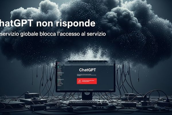 ChatGPT non risponde: disservizio globale blocca l'accesso al servizio