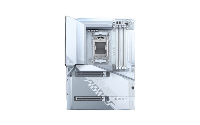 Gigabyte B850 AORUS STEALTH ICE, una motherboard glaciale per PC minimalisti