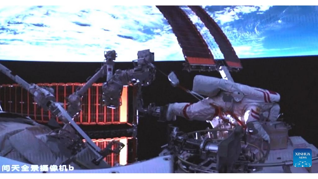 Gli astronauti cinesi di Shenzhou-20 hanno completato la loro seconda attività extraveicolare