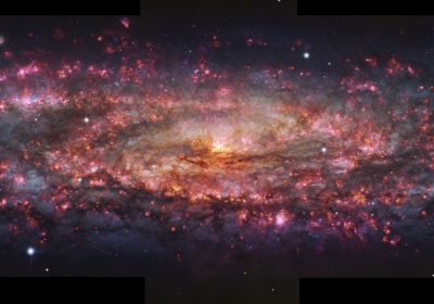 Grazie al Very Large Telescope di ESO è stata creata una bellissima immagine della Galassia dello Scultore