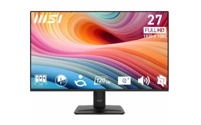 Il monitor MSI PRO da 27 pollici a 120Hz scende a 85€ solo per un giorno su Amazon
