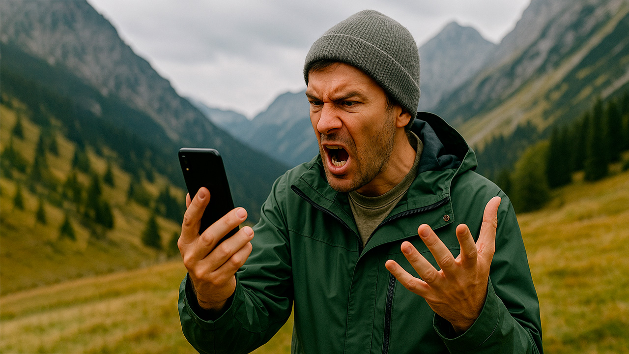Il telefono non prende in montagna? È ora di segnalarlo!