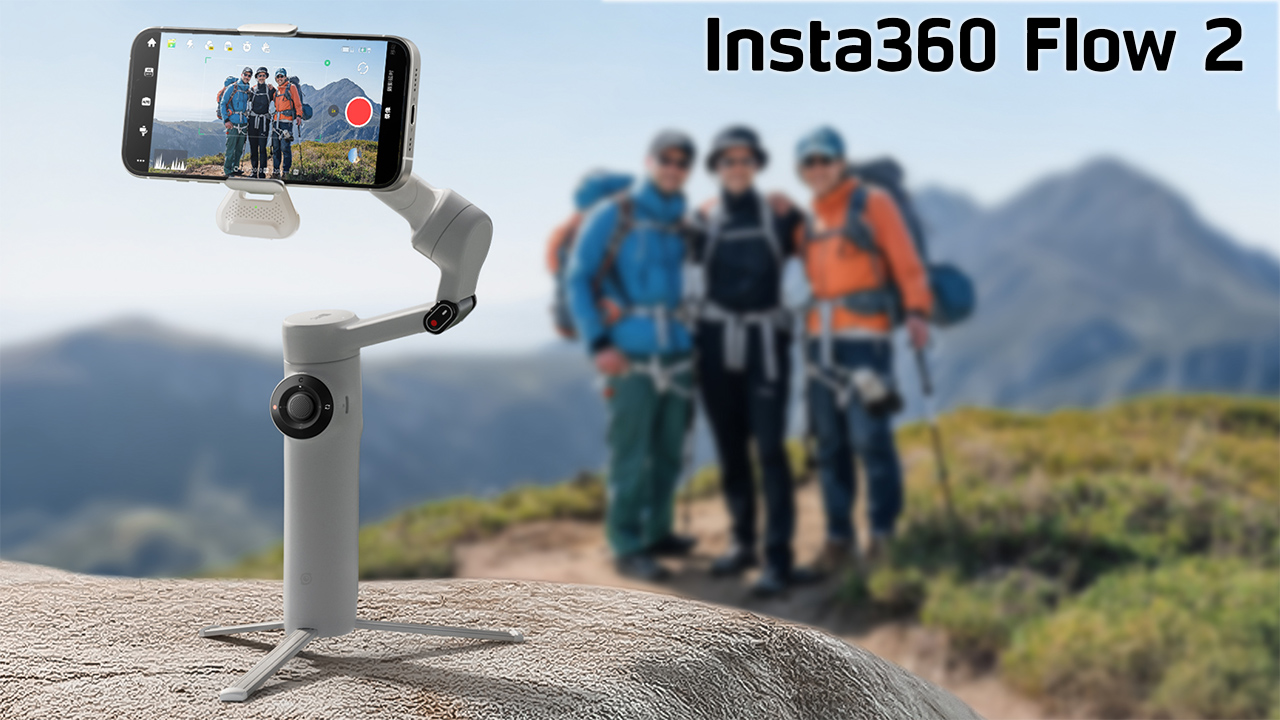Insta360 Flow 2: stabilizzatore gimbal per smartphone, più semplice e accessibile