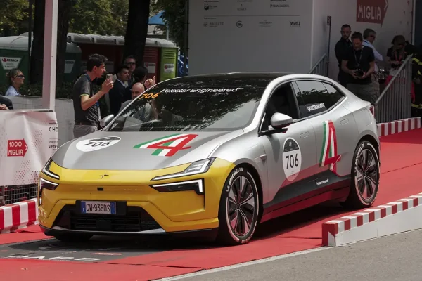 La Polestar 4 ha vinto la Mille Miglia Green 2025. Altre due Polestar nella top 10