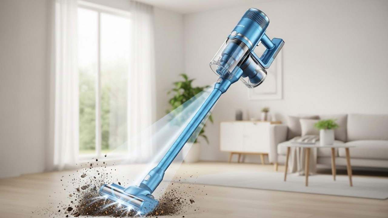 A 109€ c'è una scopa elettrica da 550W e 45KPa: potente ed accessoriata, non teme la concorrenza che costa 3 volte tanto