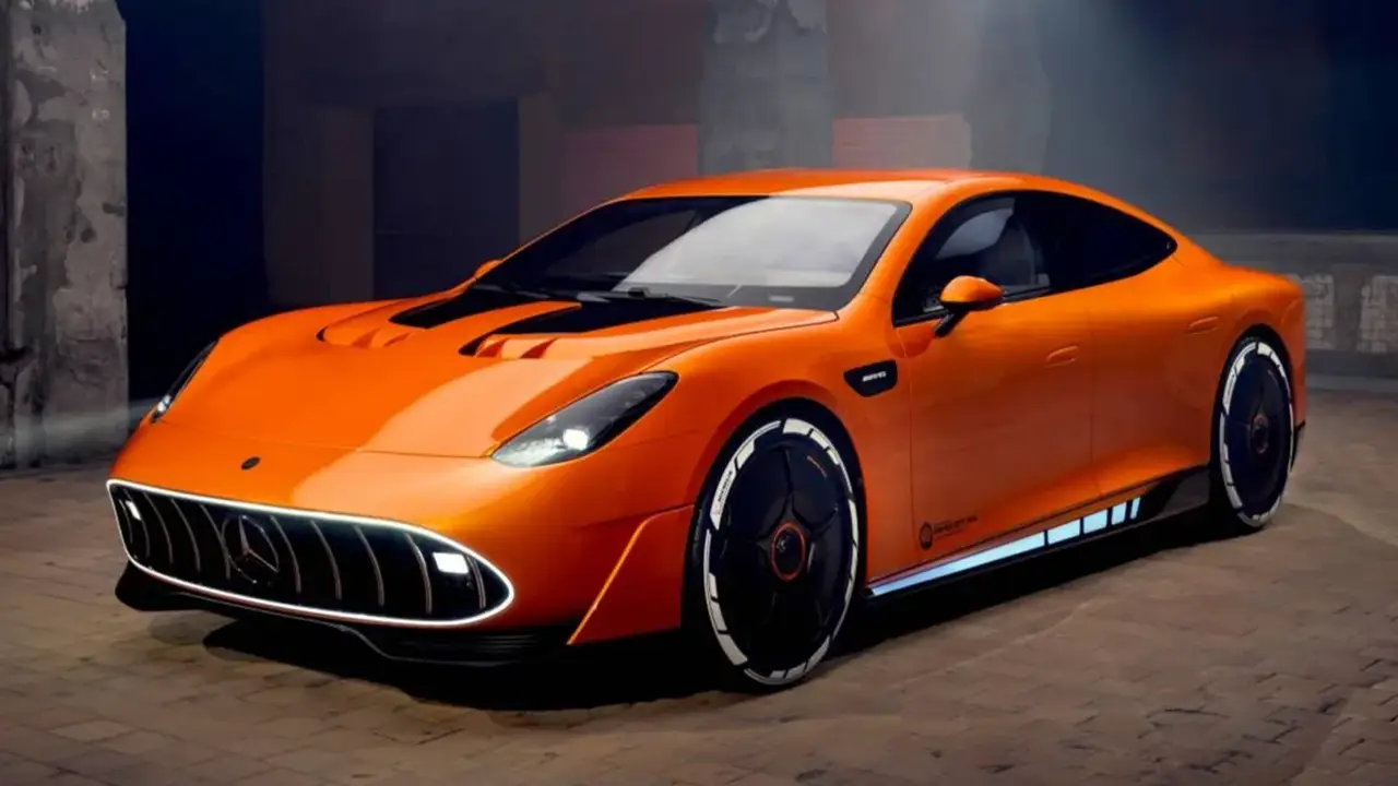 Questa è la nuova Mercedes elettrica, con super motori assiali e batteria dalla Formula 1