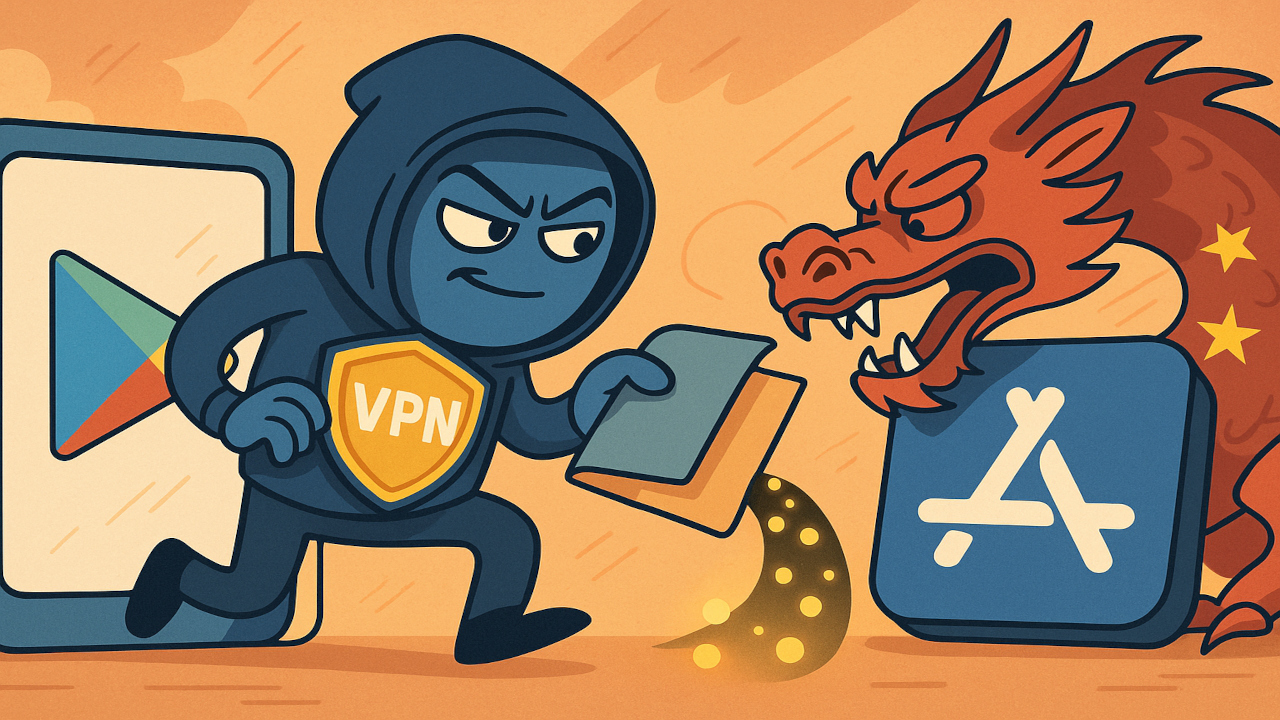 Queste VPN possono condividere i dati degli utenti alla Cina. E sono disponibili sugli store di Apple e Google