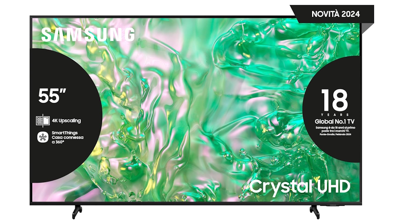 Samsung mette ora a disposizione un ottimo TV 4K da 55 pollici a meno di 400€