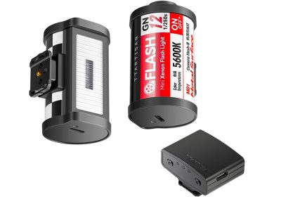 Sembra un rullino… ma è un piccolo flash! E ha anche il trigger wireless