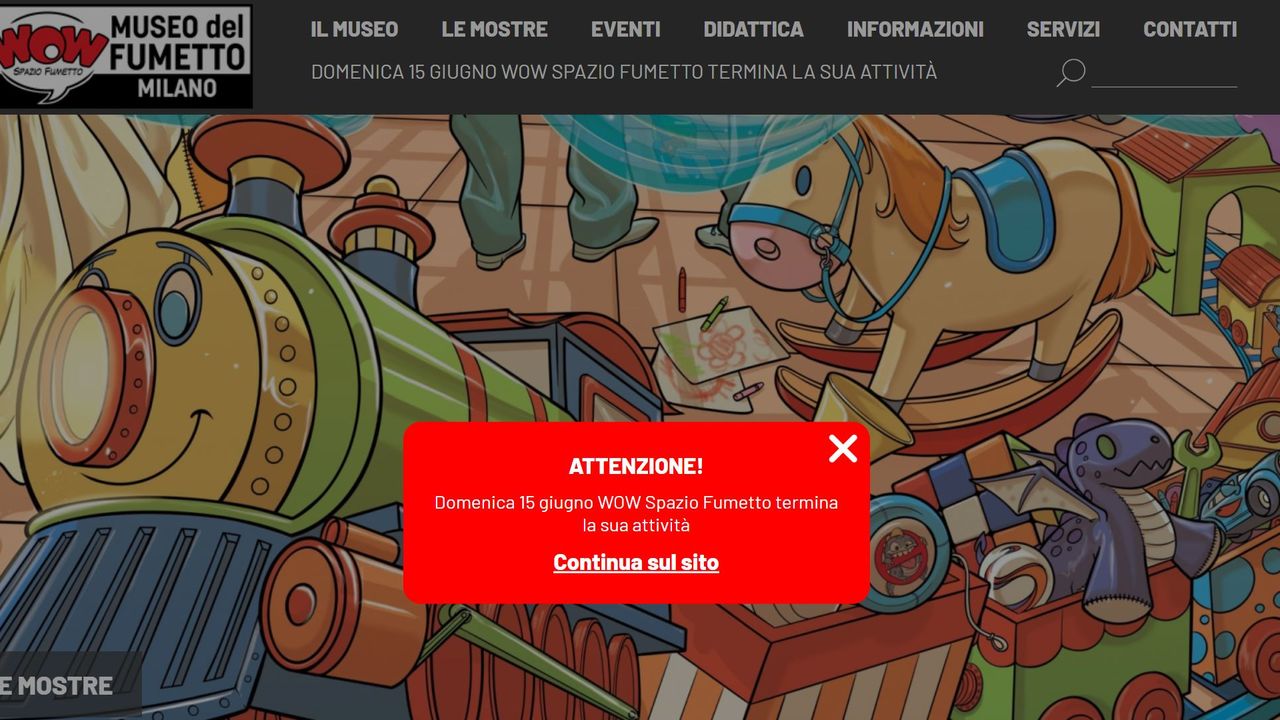 Museo del fumetto di Milano, la sua chiusura è una perdita importante per la nostra cultura