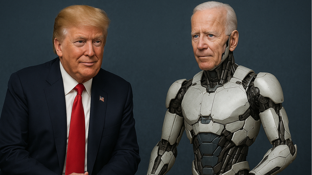 Trump rilancia sui social: "Biden è morto nel 2020 ed è stato sostituito da un robot"