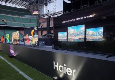 A San Siro Haier scende in campo con le nuove smart TV