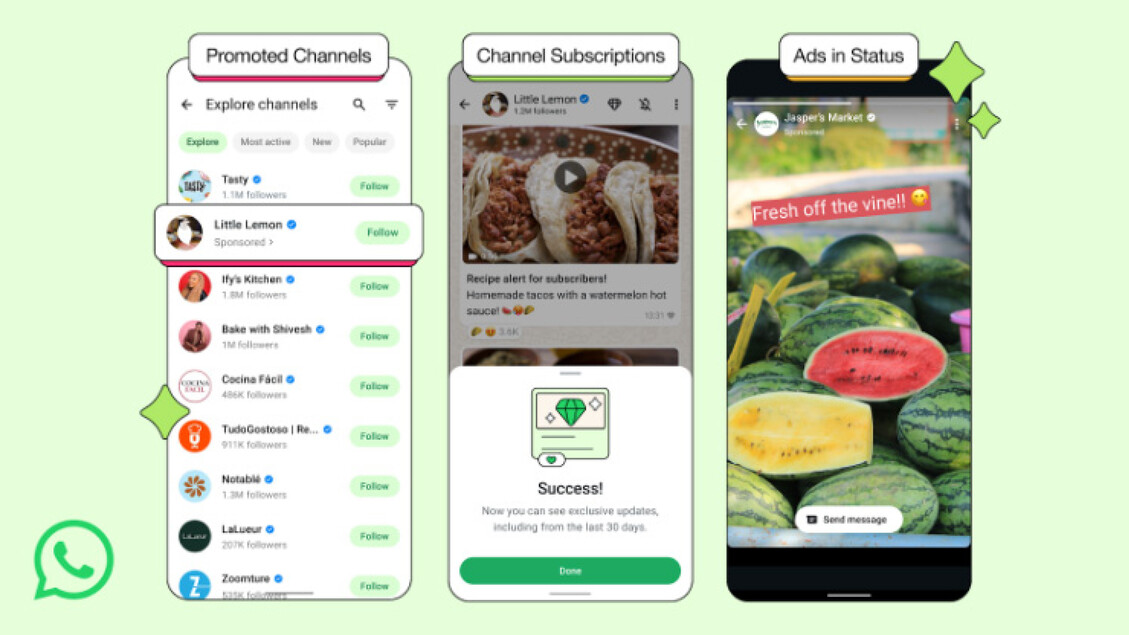 WhatsApp, arrivano anche pubblicità e abbonamenti – Telecomunicazioni