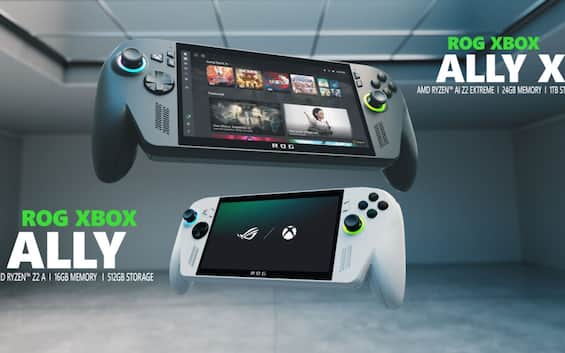 Rog Xbox Ally e Ally X, nuove console con il meglio di Asus e Microsoft: le caratteristiche