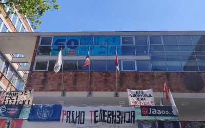 In Serbia gli studenti continuano a protestare