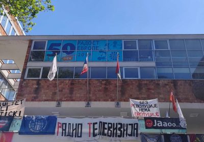 In Serbia gli studenti continuano a protestare