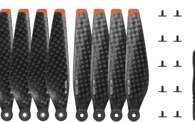 LICHIFIT 6030F Carbon Fiber Propellers for DJI Mini 4 Pro/Mini 3 Pro Drone Low Noise Blades Wing Paddle Props Replacement Accessories