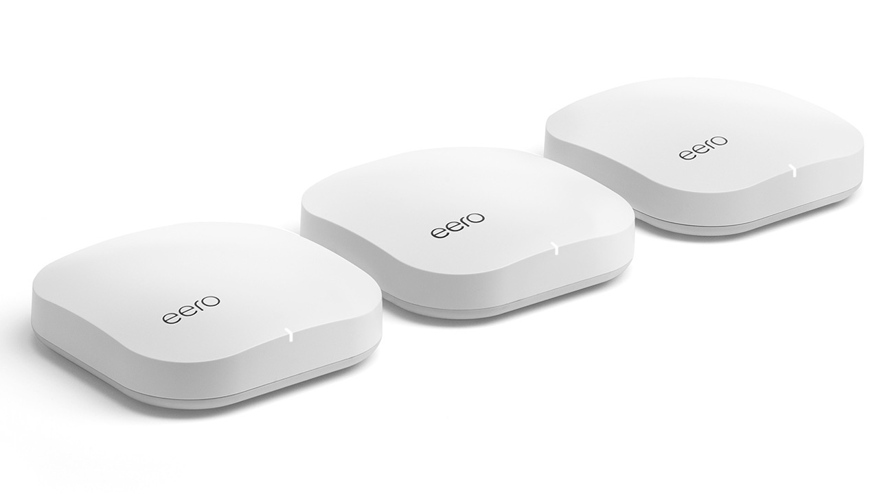 Amazon eero 6 in offerta Prime Day: tre unità Wi-Fi mesh con copertura da 420 m² a 129,99€