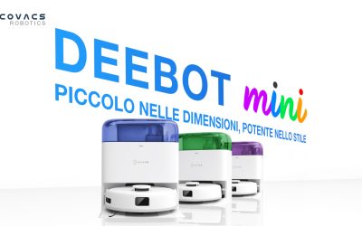 ECOVACS DEEBOT mini: il robot compatto che non rinuncia alla potenza