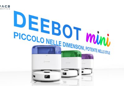 ECOVACS DEEBOT mini: il robot compatto che non rinuncia alla potenza