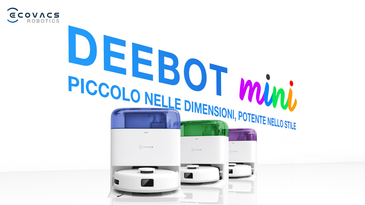 ECOVACS DEEBOT mini: il robot compatto che non rinuncia alla potenza