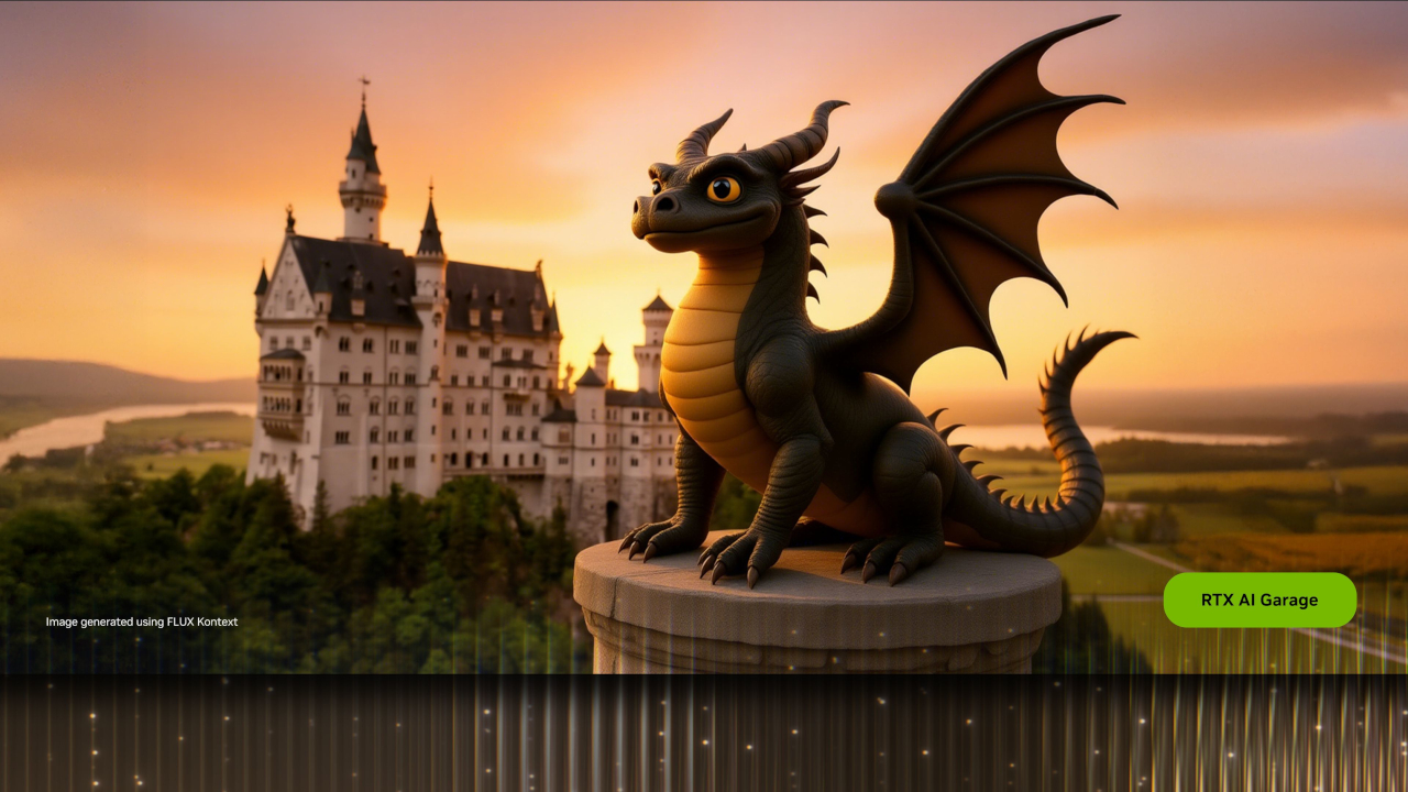 FLUX.1 Kontext: il nuovo modello di generazione immagini guidata debutta ottimizzato per GPU NVIDIA RTX