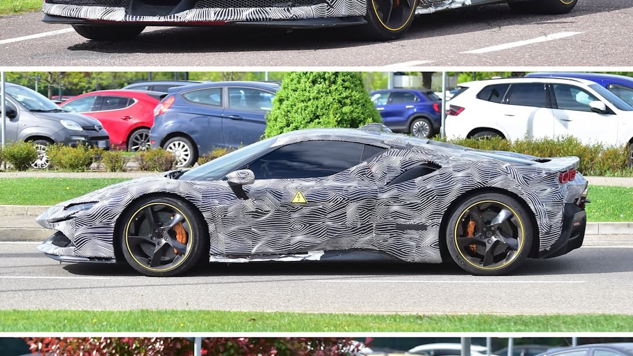 Ferrari SP4 con cambio manuale? Prime prove su un muletto SF90 accendono le ipotesi