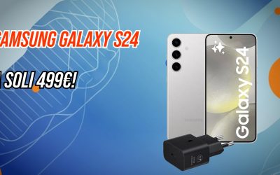 Galaxy S24 256GB scende a 499€, difficile chiedere di più. Ottimi prezzi anche per S25 Ultra 512GB e S25 base