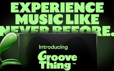 Groove Thing è il primo lettore musicale che si inserisce all'interno del corpo. Avete capito bene!