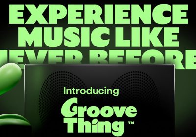 Groove Thing è il primo lettore musicale che si inserisce all'interno del corpo. Avete capito bene!