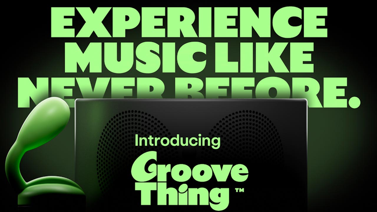 Groove Thing è il primo lettore musicale che si inserisce all'interno del corpo. Avete capito bene!