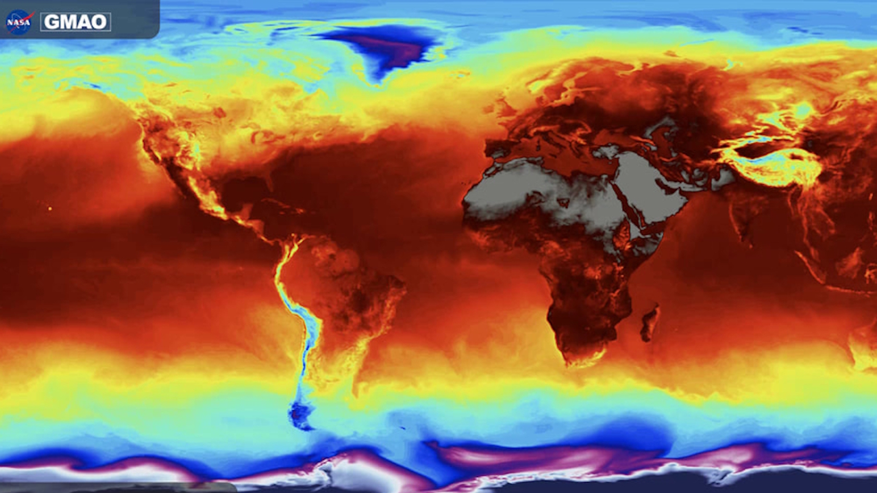 L'Europa e il mondo avvampano sotto il caldo torrido: il timelapse della NASA mostra due settimane roventi