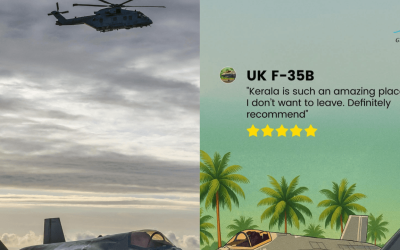 Come un F-35 è diventato testimonial “per caso” del turismo in India