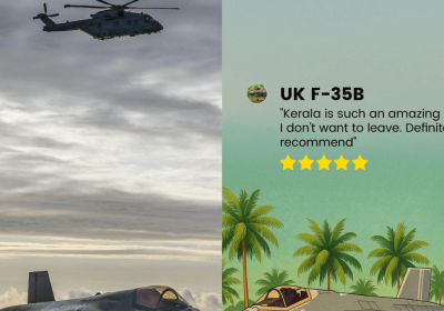 Come un F-35 è diventato testimonial “per caso” del turismo in India