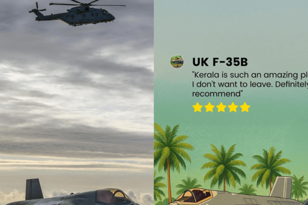 Come un F-35 è diventato testimonial “per caso” del turismo in India