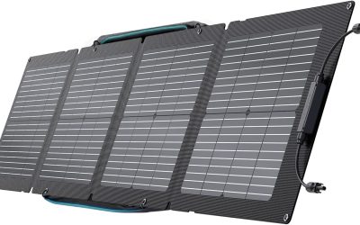 Sconto su ECOFLOW 110W, il pannello solare portatile pensato per campeggio e viaggi off-grid