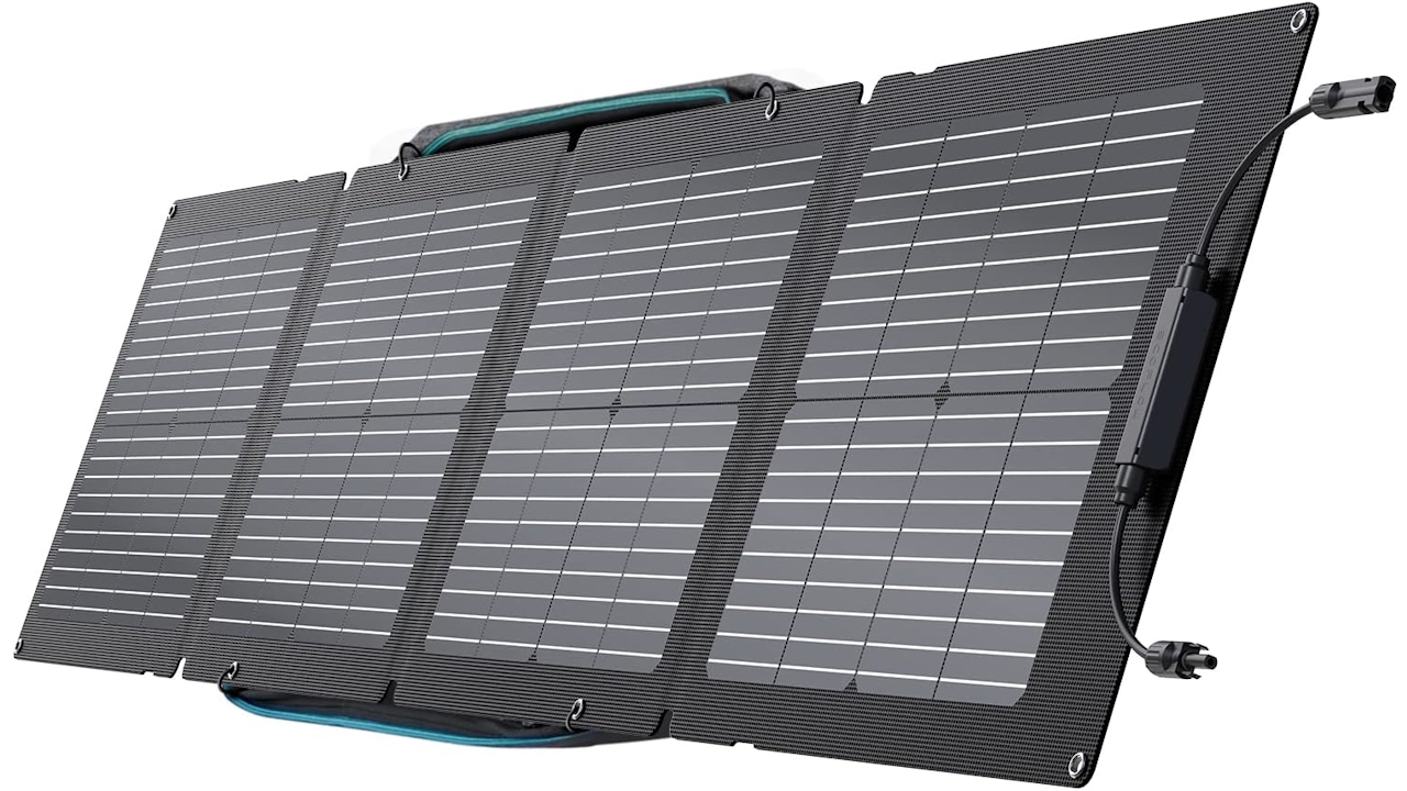Sconto su ECOFLOW 110W, il pannello solare portatile pensato per campeggio e viaggi off-grid