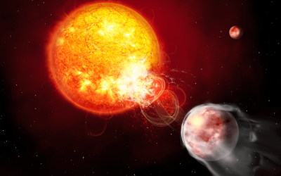 Scoperto il primo esopianeta autodistruttivo che orbita attorno ad una stella, si chiama HIP 67522 b