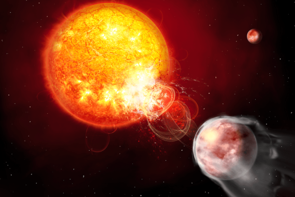 Scoperto il primo esopianeta autodistruttivo che orbita attorno ad una stella, si chiama HIP 67522 b