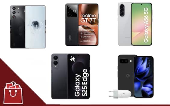 Offerte Amazon Prime Day 2025, 5 smartphone in sconto