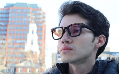 TranscribeGlass, abbiamo provato gli occhiali intelligenti che trascrivono le conversazioni