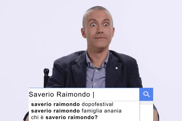 Saverio Raimondo risponde alle domande più cercate sul web