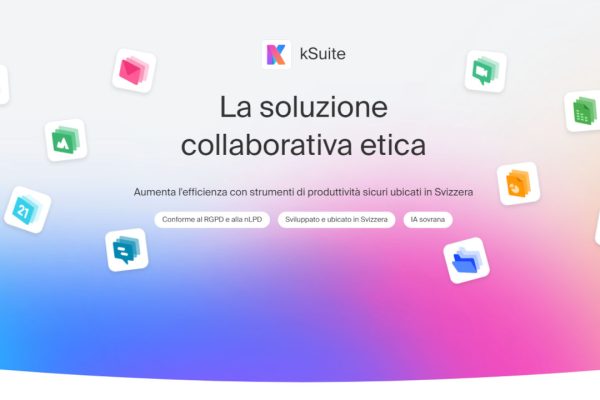 kSuite, la soluzione svizzera per la produttività basata su sicurezza e sovranità dei dati