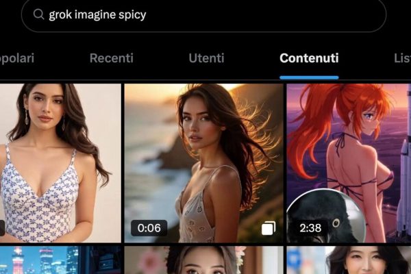 Musk lancia Grok Imagine, l’IA di X può generare video hot – Web & Social