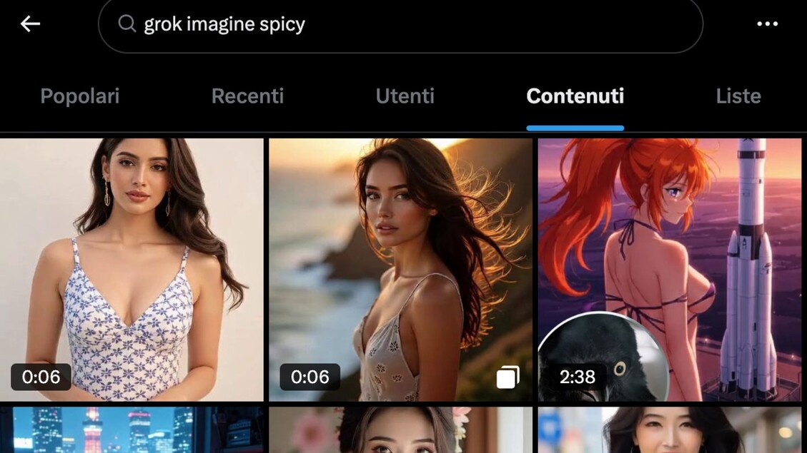 Musk lancia Grok Imagine, l’IA di X può generare video hot – Web & Social